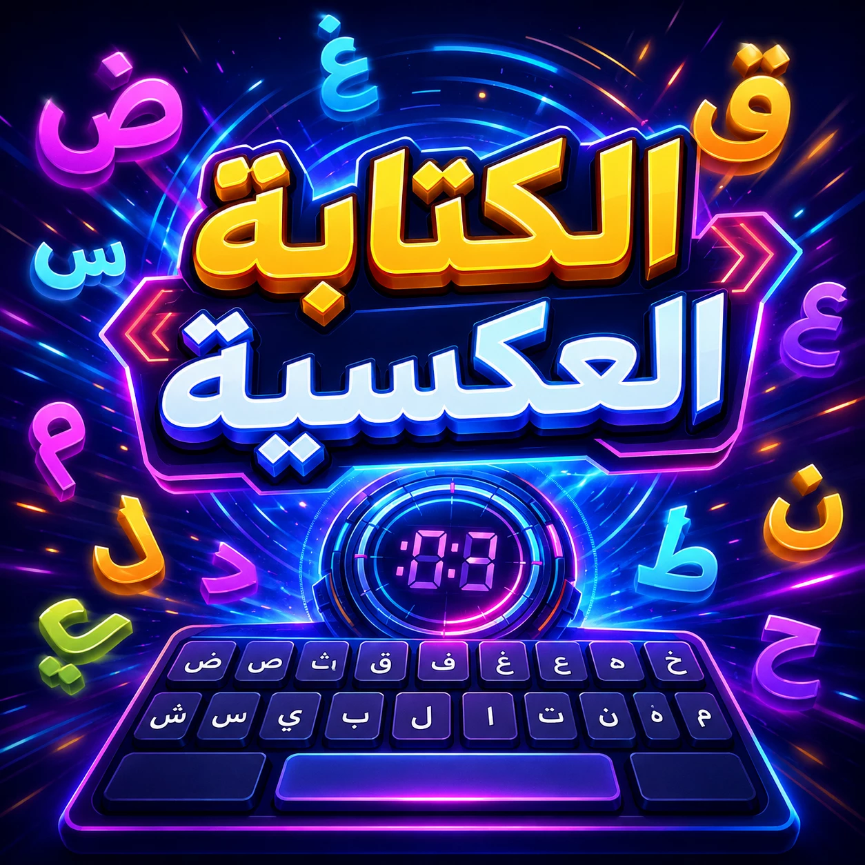 سباق الكتابة العكسية