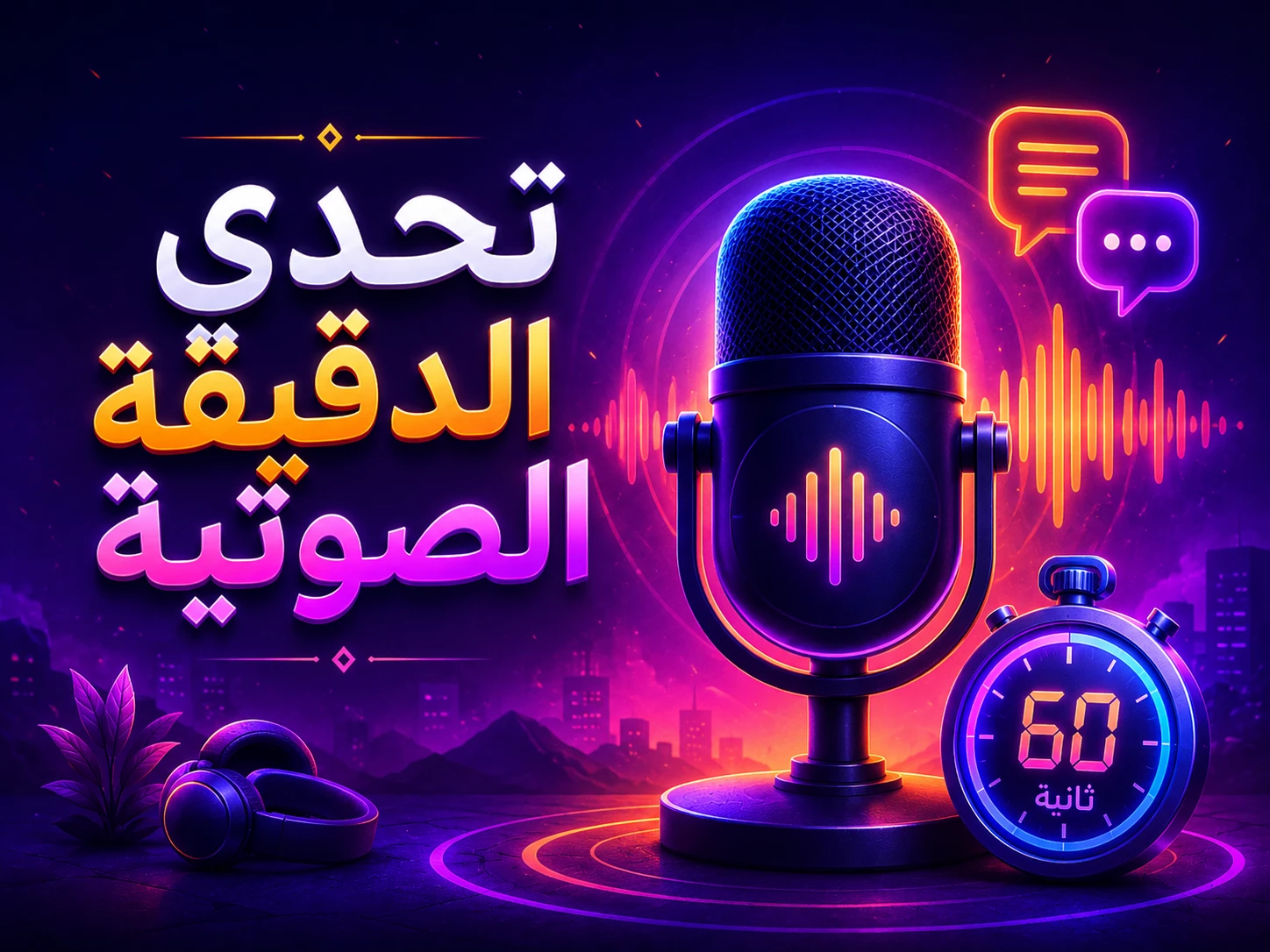 تحدي الدقيقة الصوتية